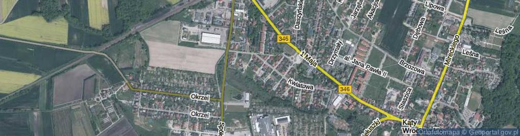 Zdjęcie satelitarne Storczykowa ul.